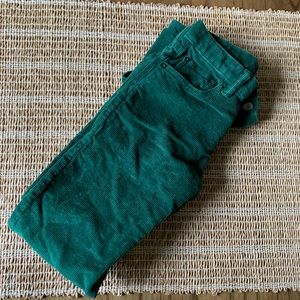 Boys GAP green cords size 10